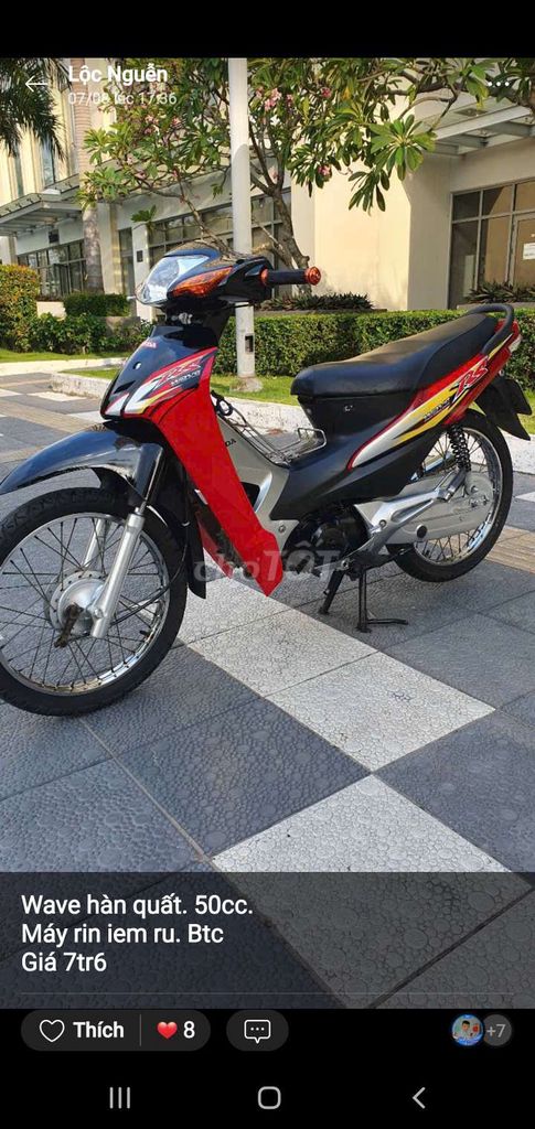Wave 50cc  Xe moi don dep.. Mua bán Xe máy tại Quận 7 Tp Hồ Chí Minh được đăng bởi Nguyễn văn lộc hình 6