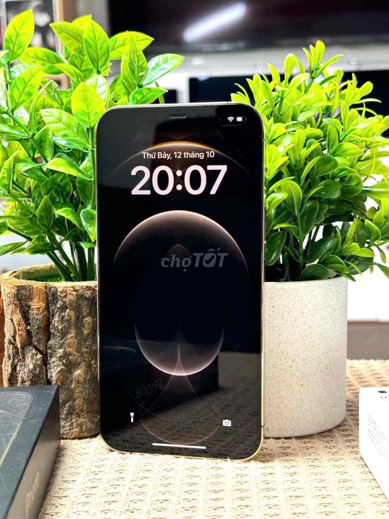 📲 iPhone 12 Pro Max 128GB Gold 99% Cực đẹp Bao zin. Mua bán Điện thoại tại Quận Bình Tân Tp Hồ Chí Minh được đăng bởi POLY STORE APPLE hình 1