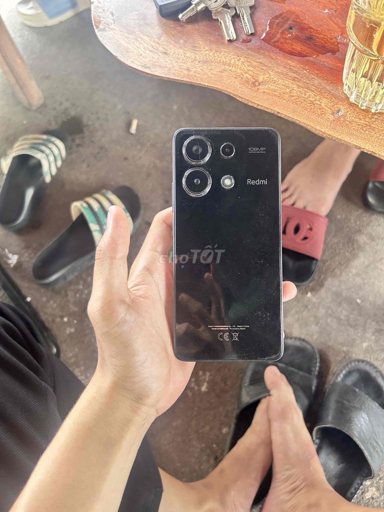 Xiaomi Redmi Note 13 128GB Đen. Mua bán Điện thoại tại Huyện Yên Lạc Vĩnh Phúc được đăng bởi Anh Nguyễn Nhật hình 1