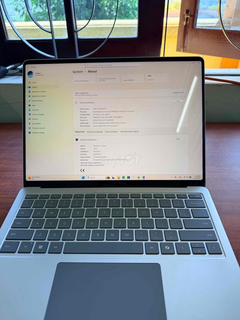 Laptop Surface Laptop7 XPLUS 16/256. Mua bán Laptop tại Huyện Hướng Hóa Quảng Trị được đăng bởi Minh hình 1