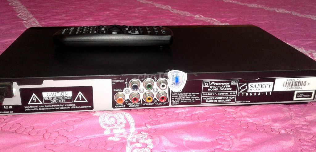 0964233676 - Đầu DVD đọc USB ( Pioneer ) Made in Thailand