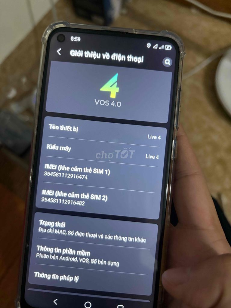 Vsmart Live 4 6GB/64GB Đen. Mua bán Điện thoại tại Huyện Hoài Đức Hà Nội được đăng bởi Vũ Quyền Minh hình 1