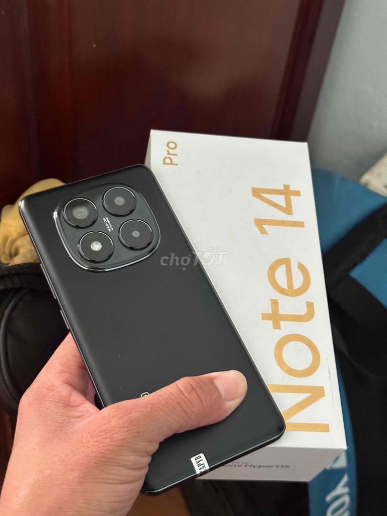 Xiaomi Redmi Note 14 Pro 256GB Đen 99% bán. Mua bán Điện thoại tại Thành phố Thủ Dầu Một Bình Dương được đăng bởi Hoàng hải hình 1