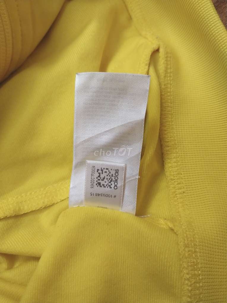 Áo khoác Adidas, authentic, size L, màu vàng đẹp