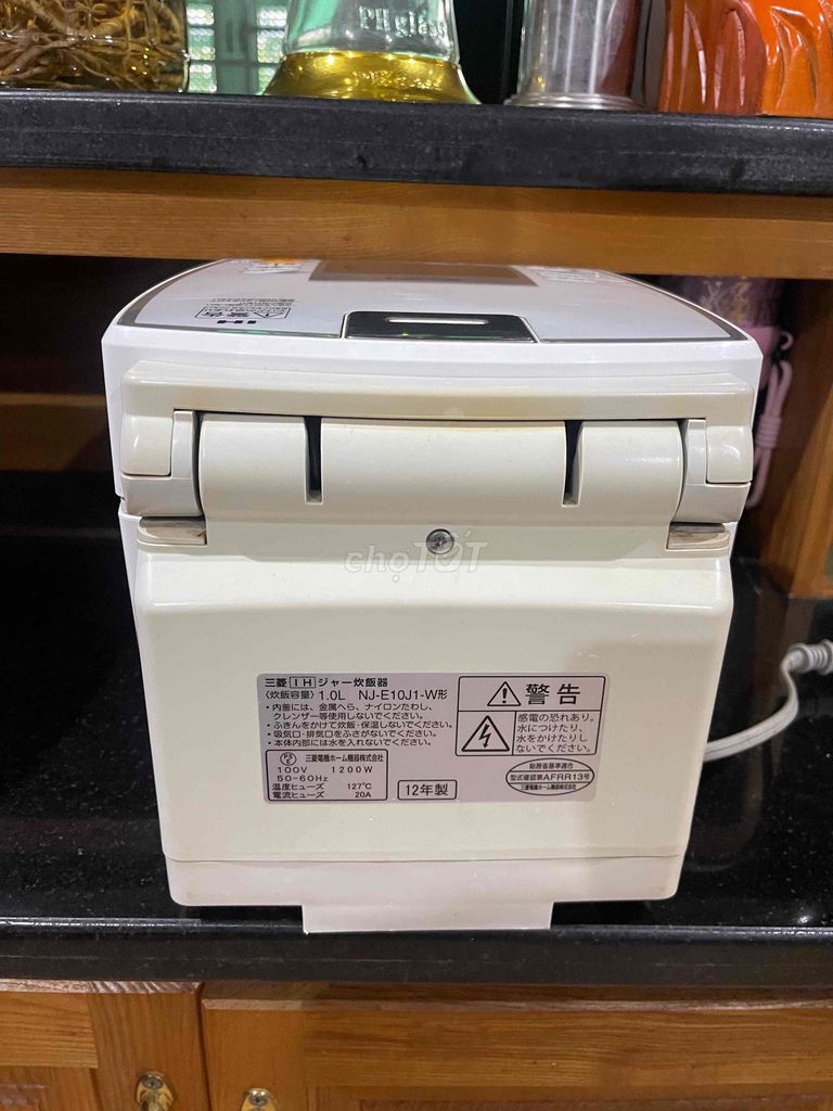 Nồi cơm điện Mitsubishi 1 lít Trắng Nhật Bản. Mua bán Bếp, lò, đồ điện nhà bếp tại Thành phố Biên Hòa Đồng Nai được đăng bởi Vẫn đợi em  hình 1