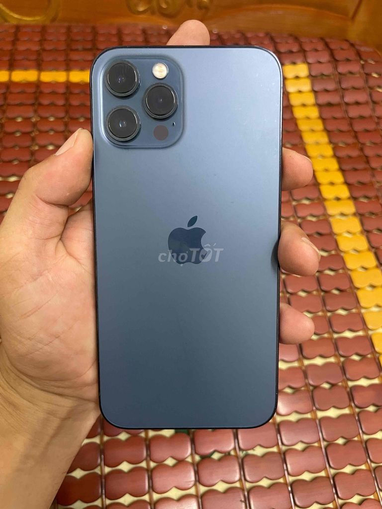 Apple iPhone 12 Pro Max 128GB xanh zin chuẩn. Mua bán Điện thoại tại Quận Ô Môn Cần Thơ được đăng bởi điện thoại cũ zin chuẩn hình 1