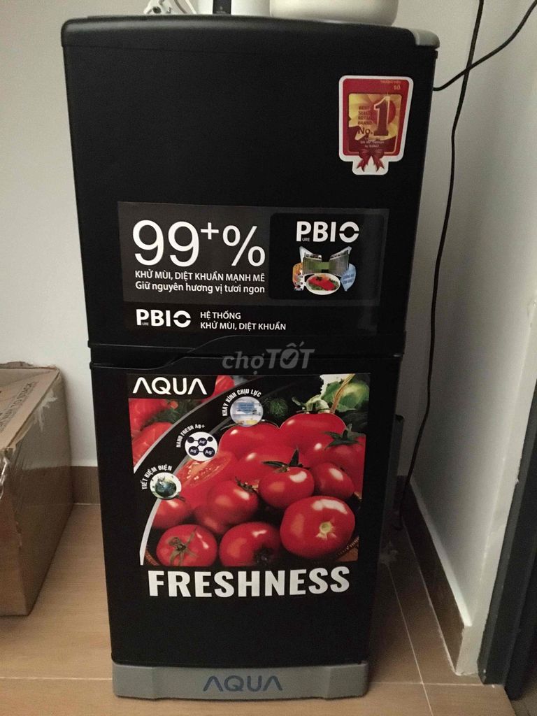 Tủ lạnh Aqua Đen. Mua bán Tủ lạnh tại Thị xã Bến Cát Bình Dương được đăng bởi Sumo hình 1