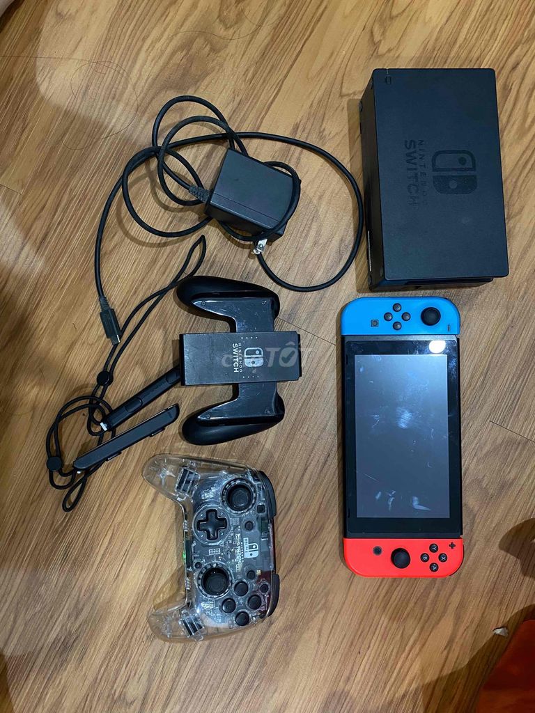 Máy chơi game Nintendo switch v2 hack 128gb. Mua bán Thiết bị chơi game tại Quận Hà Đông Hà Nội được đăng bởi Vũ Cường hình 1