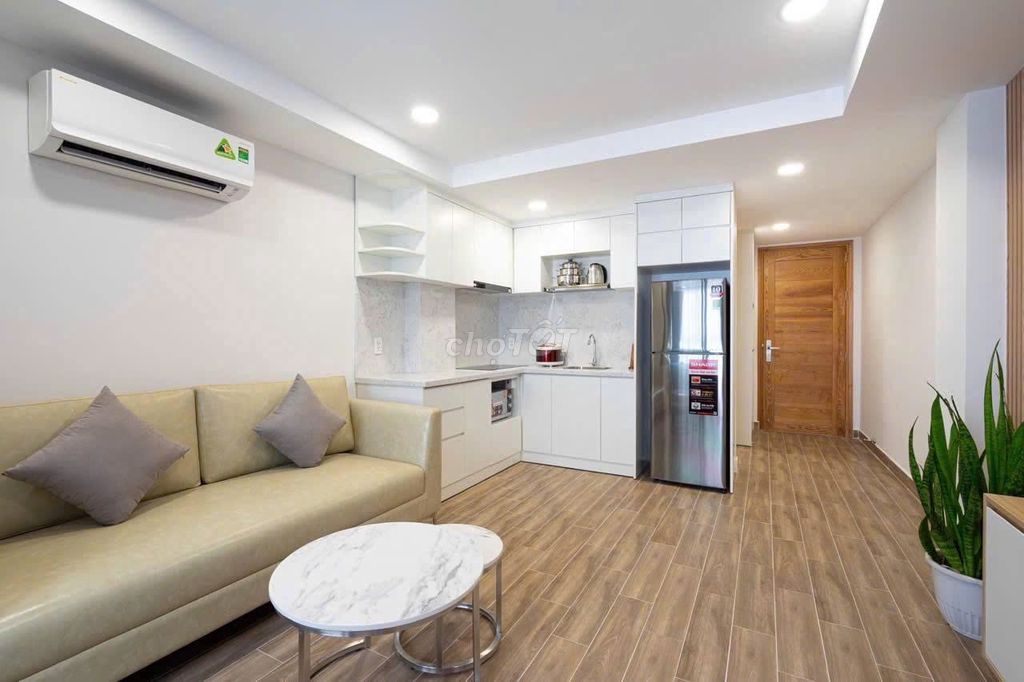 ЖК Golden Mansion – улица Пхо Куанг, квартира 43м², с мебелью, 12 млн/мес