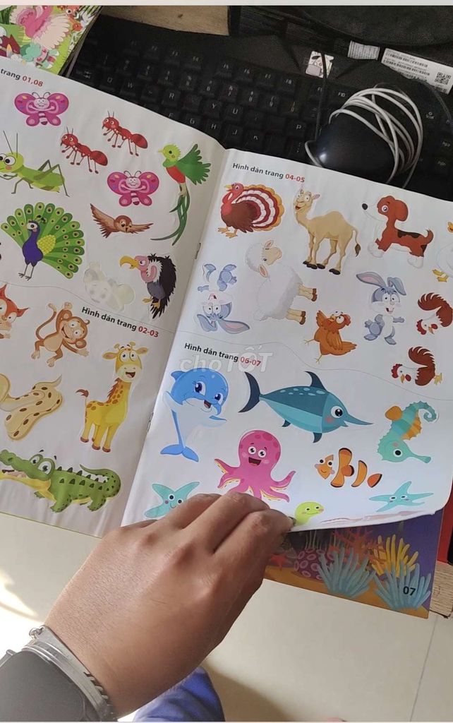 Sách ảnh Động vật đại dương Trẻ em. Mua bán Sách tại Quận Phú Nhuận Tp Hồ Chí Minh được đăng bởi Tuấn Anh hình 1
