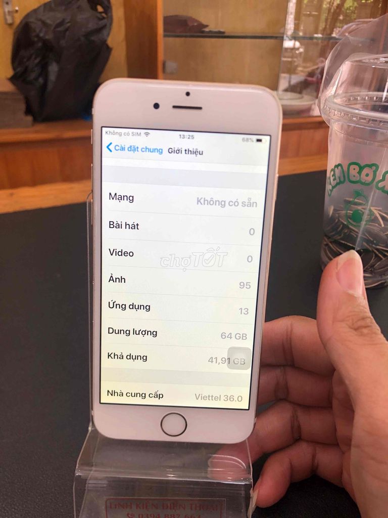 Apple iPhone 6 64GB Vàng Đã sử dụng. Mua bán Điện thoại tại Quận Đống Đa Hà Nội được đăng bởi Shop điện thoại cũ ISV hình 1