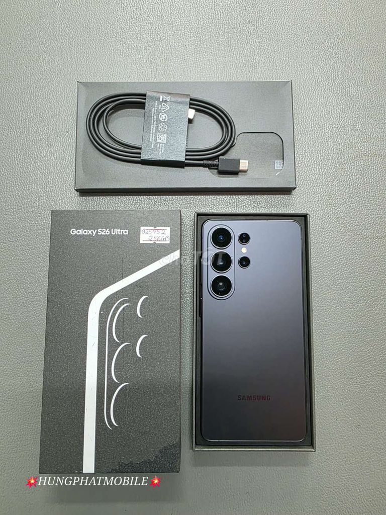 S26 Ultra 256GB Black Titan SSVN FULBOX BH t4/27.. Mua bán Điện thoại tại Quận Đống Đa Hà Nội được đăng bởi HƯNG PHÁT Mobile hình 1