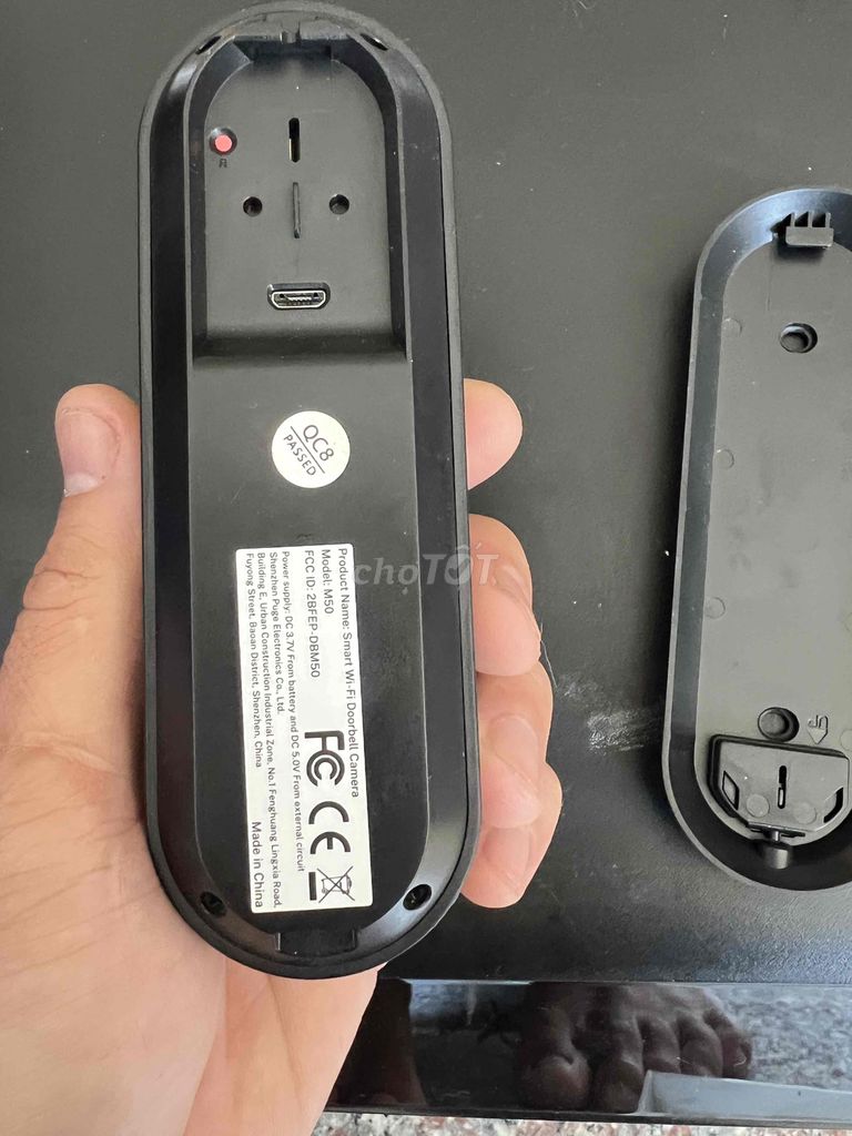Camera chuông cửa M50 Đen. Mua bán Máy ảnh, Máy quay tại Huyện Nhà Bè Tp Hồ Chí Minh được đăng bởi Nam hình 1