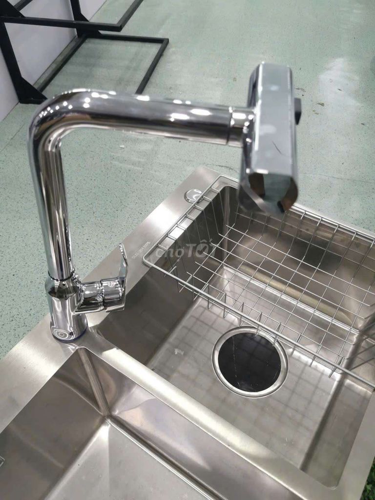 Vòi rửa bát Đồng mạ crom Bạc Trung Quốc Kéo dài. Mua bán Thiết bị vệ sinh, nhà tắm tại Huyện Gia Lâm Hà Nội được đăng bởi Nam Nhân hình 1