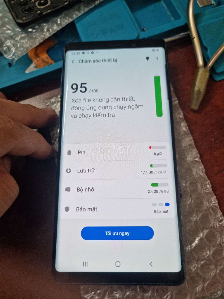 Samsung Note 9 6GB/128GB Nâu, Xanh đậm. Mua bán Điện thoại tại Quận 6 Tp Hồ Chí Minh được đăng bởi Cường Mobile hình 1