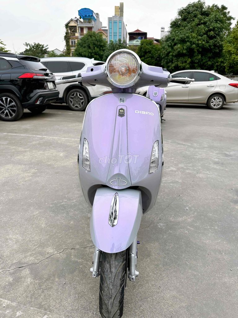 vespa Dibao tesla camay tím ắc quy lướt mới thay