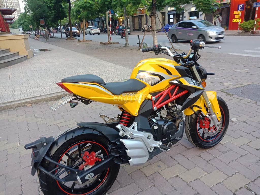 DUCATI 110 VÀNG ĐEN MÁY NGUYÊN BIỂN 29