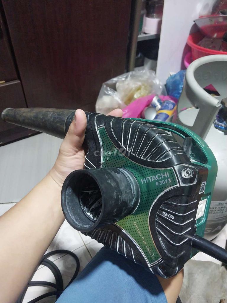 Máy thổi hút bụi Hitachi R30Y3 110V Xanh lá cũ. Mua bán Nội thất, đồ gia dụng khác tại Quận 11 Tp Hồ Chí Minh được đăng bởi Hoàng Sơn Thạch Cao hình 1
