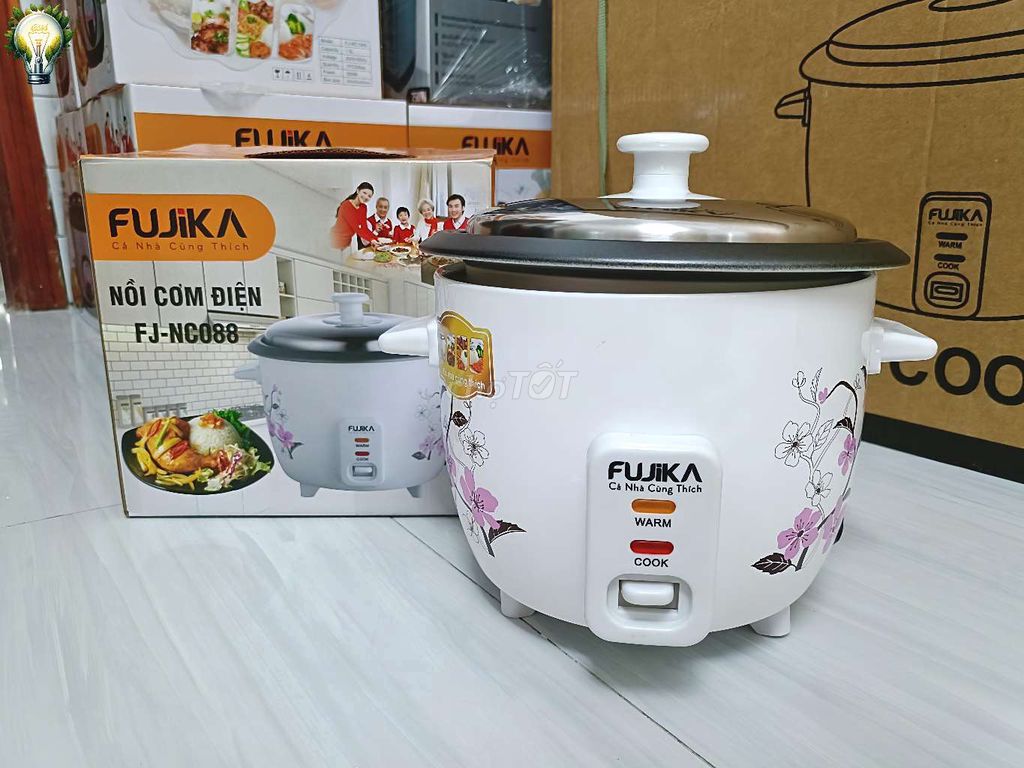 Nồi cơm điện FUJIKA FJ-NC088 0.8L. Mua bán Dụng cụ nhà bếp tại Thành phố Rạch Giá Kiên Giang được đăng bởi Nhã Đan hình 1