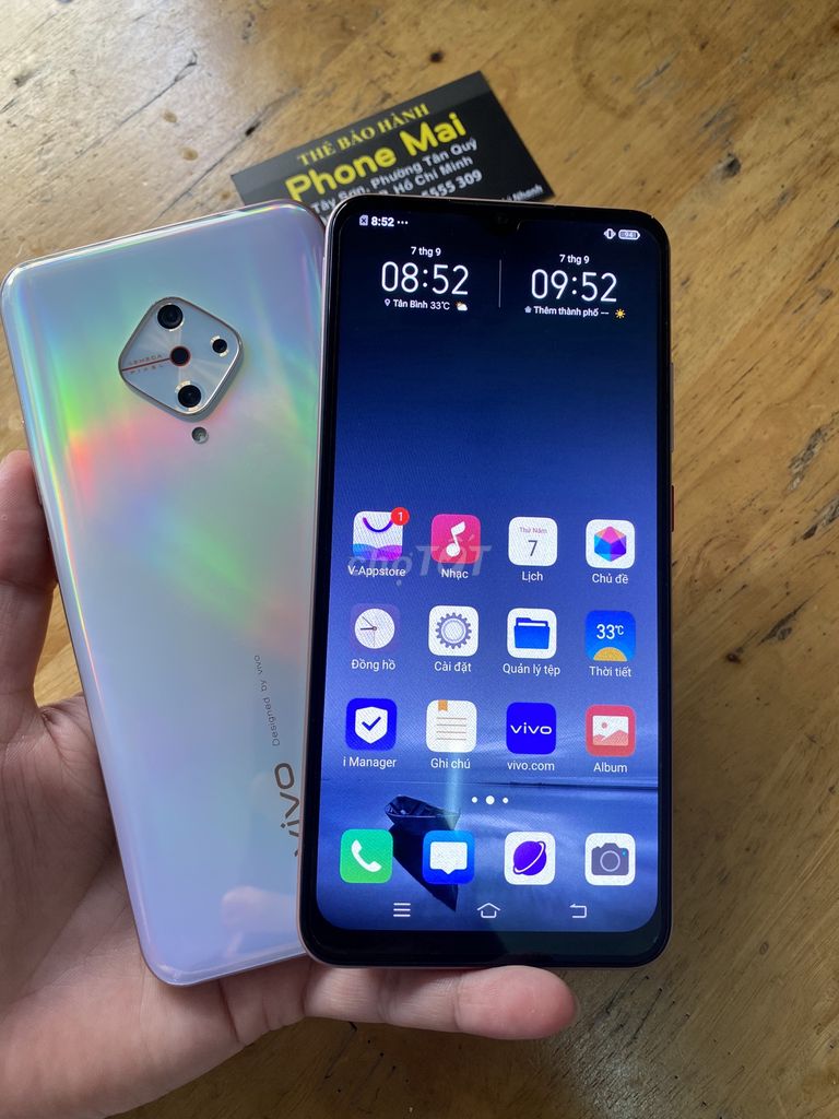 Điện Thoại Vivo Y9s chip Snapdragon 665, RAM 8GB,