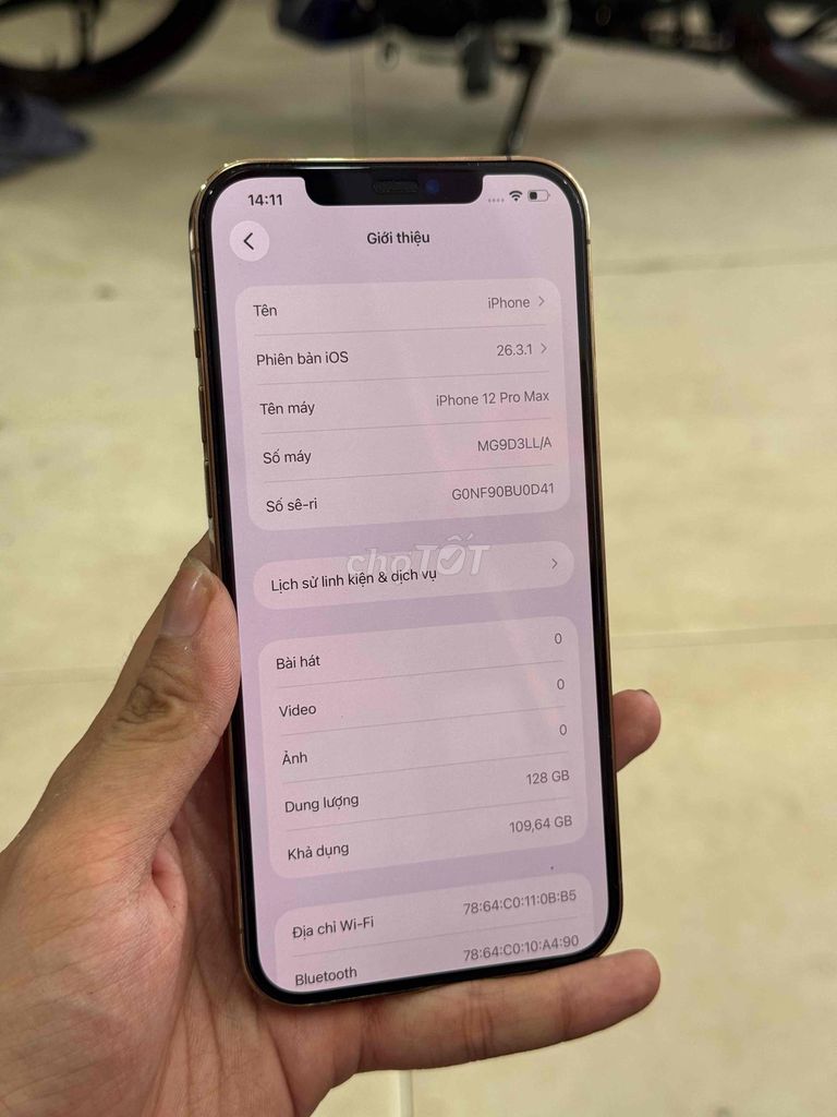 IPHONE 12PRM 128G. Mua bán Điện thoại tại Thành phố Dĩ An Bình Dương được đăng bởi cris đặng hình 1