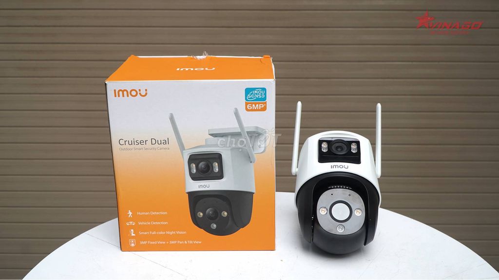 Camera IMOU Cruiser Dual 2 Mắt Ngoài Trời. Mua bán Máy ảnh, Máy quay tại Quận Thanh Khê Đà Nẵng được đăng bởi Ngọc My hình 1