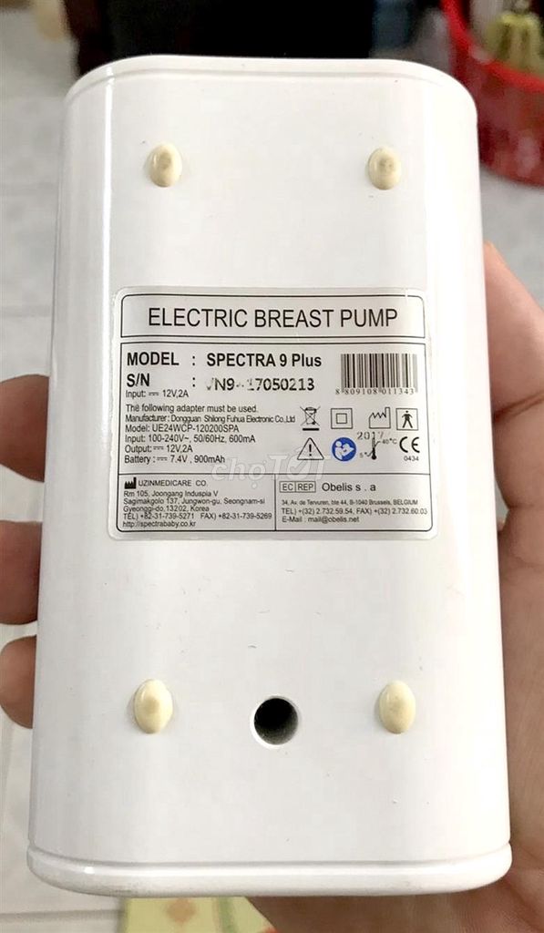 Máy Hút Sữa Điện Đôi Spectra 9 Plus