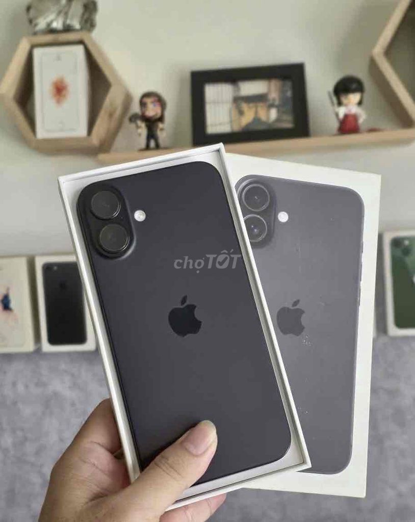 16 Plus 128G Black LL/A Quốc Tế Mỹ (2Esim) Pin 90%. Mua bán Điện thoại tại Thành phố Thủ Đức Tp Hồ Chí Minh được đăng bởi Phạm Thái Mobile hình 1