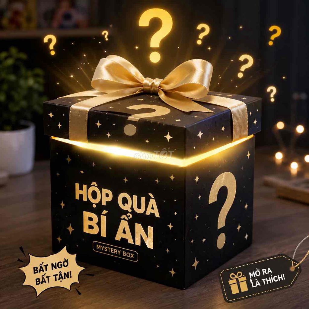 Hộp quà bí ẩn Đen Giấy
