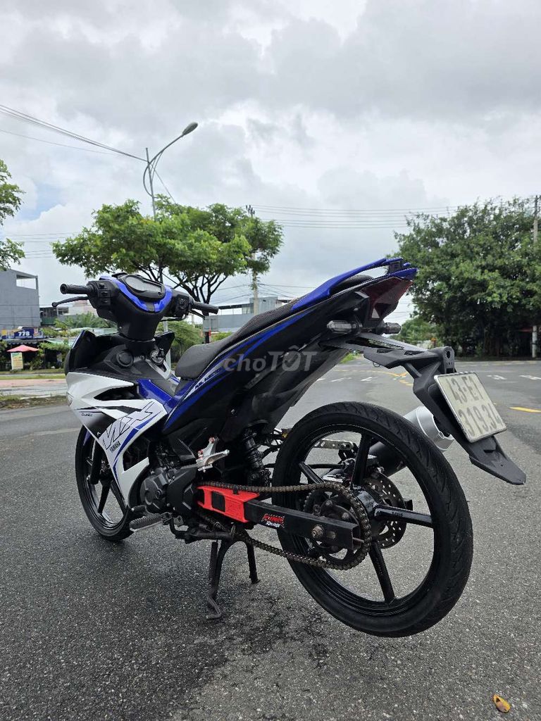 Yamaha Exciter Xanh trắng Côn tay. Mua bán Xe máy tại Quận Cẩm Lệ Đà Nẵng được đăng bởi Ngạo Thiên hình 7