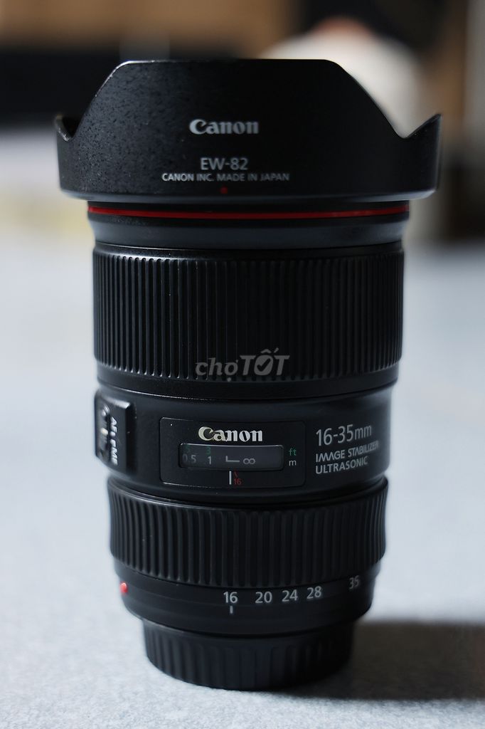 Lens canon EF 16-35MM F4 L IS USM