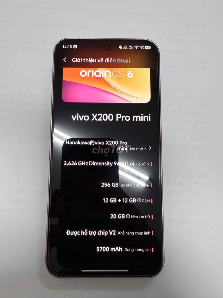 X200 pro mini. Mua bán Điện thoại tại Thành phố Thủ Đức Tp Hồ Chí Minh được đăng bởi Thanh Pham hình 1