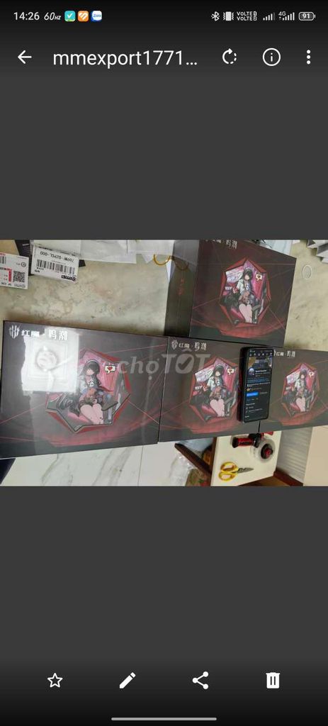 Redmagic 11Pro+ Wuthering Waves Edition Giới Hạn. Mua bán Điện thoại tại Quận Hà Đông Hà Nội được đăng bởi Đạo Nguyễn hình 1