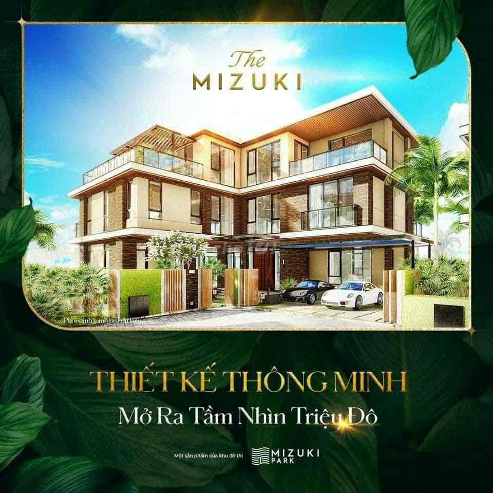 Biệt Thự Ven Sông - Khu Đô Thị Mizuki Park - Liền kề Phú Mỹ Hưng