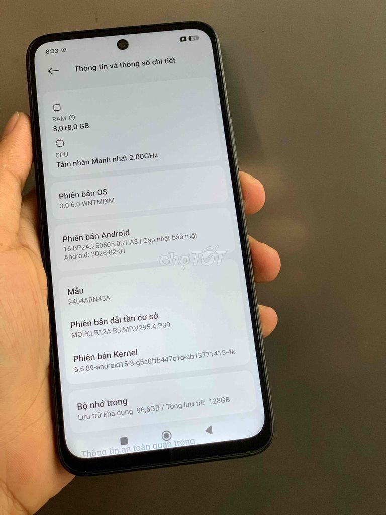 Xiaomi Redmi 13x Ram 8/128GB Như Mới. Mua bán Điện thoại tại Thành phố Phan Thiết Bình Thuận được đăng bởi Minh Thư hình 1
