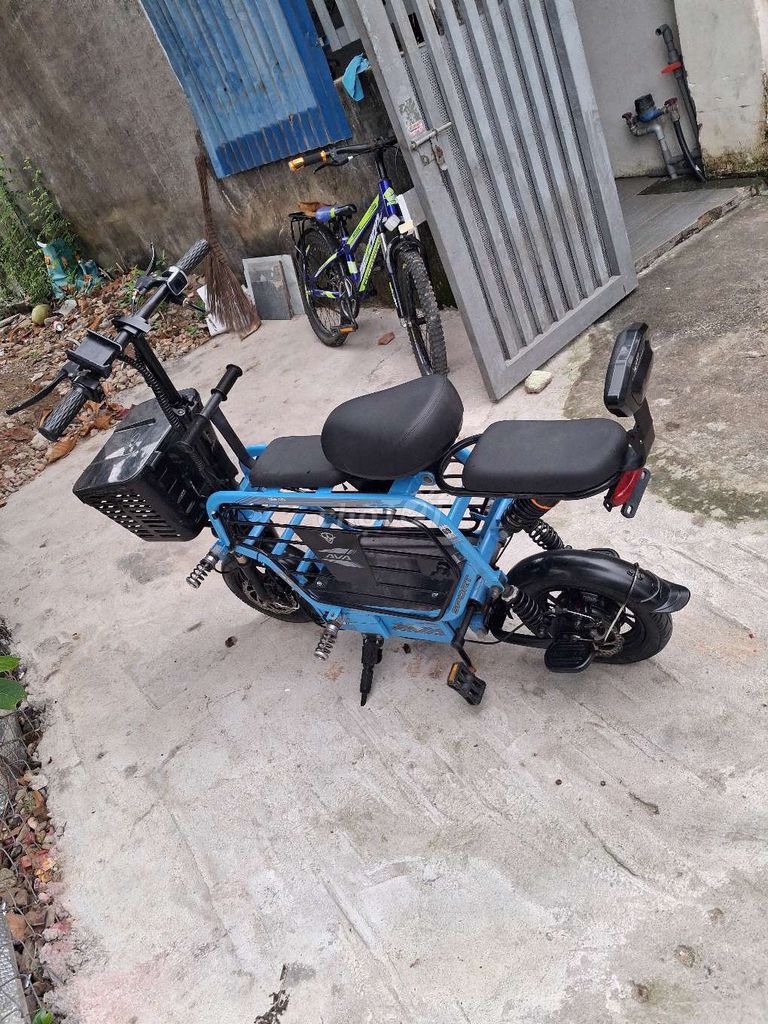 Xe đạp điện AVA màu Xanh. Mua bán Xe điện tại Thành phố Biên Hòa Đồng Nai được đăng bởi Xe Điện Duy Thành hình 4