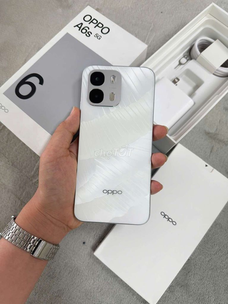 OPPO A6s 5G 128GB Bạc 6GB. Mua bán Điện thoại tại Quận Ninh Kiều Cần Thơ được đăng bởi Di Động Cần Thơ hình 1