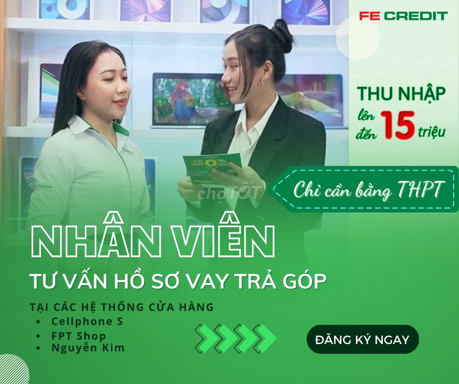 Bà Rịa Vũng Tàu_NV tư vấn trả góp tại cửa hàng