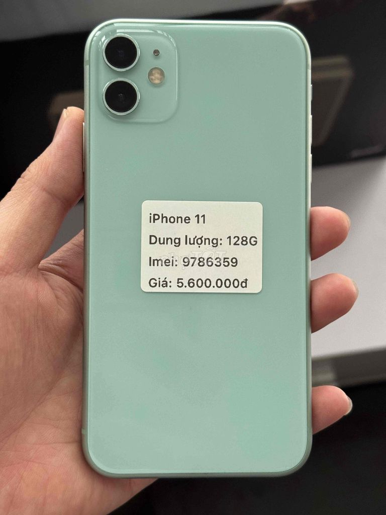 iPhone 11 128GB Xanh máy đẹp chuẩn zin. Mua bán Điện thoại tại Thành phố Buôn Ma Thuột Đắk Lắk được đăng bởi Nguyễn Hoàng hình 1