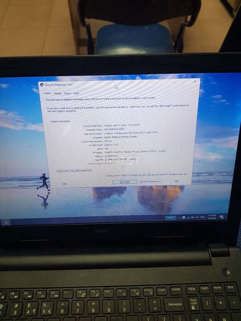 Dell Inspiron 3543 i3 8GB Đen. Mua bán Laptop tại Quận Tân Phú Tp Hồ Chí Minh được đăng bởi Lơi hình 1