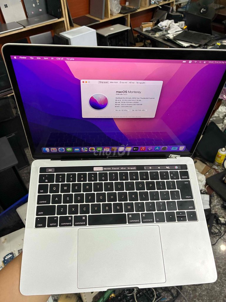 Apple MacBook Pro 2019 i7 16GB/256GB. Mua bán Laptop tại Thành phố Biên Hòa Đồng Nai được đăng bởi Phú PC Laptop hình 1