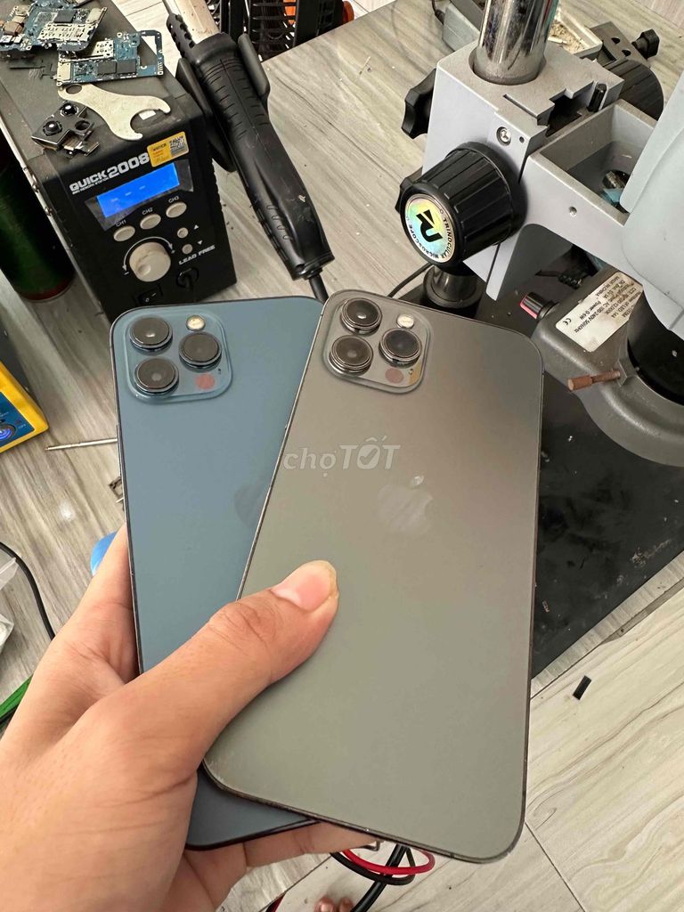 iPhone 12 Pro Max 256GB/512GB Xám, Xanh Máy. Mua bán Điện thoại tại Huyện Thạnh Phú Bến Tre được đăng bởi Trần Nhật Ký hình 1