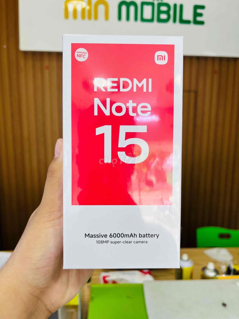 Xiaomi Redmi Note 15 128GB Xanh dương. Mua bán Điện thoại tại Quận Ngô Quyền Hải Phòng được đăng bởi lê thanh thuỷ hình 1