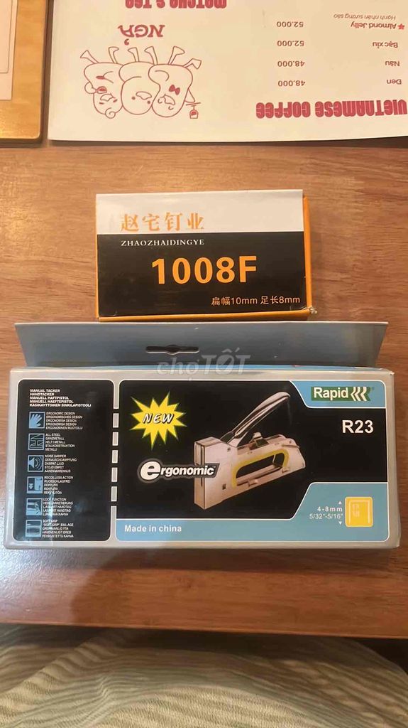 Súng bắn ghim Rapid R23 Thép Trung Quốc. Mua bán Đồ chuyên dụng, Giống nuôi trồng tại Quận Đống Đa Hà Nội được đăng bởi Khanh Kim hình 1