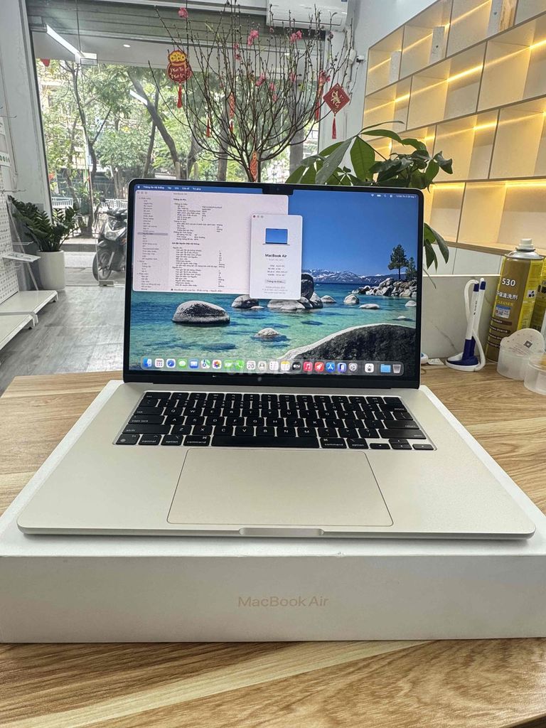 Apple MacBook Air M2 15 inch 8GB/256GB. Mua bán Laptop tại Quận Hai Bà Trưng Hà Nội được đăng bởi Vũ Thị Nga hình 1