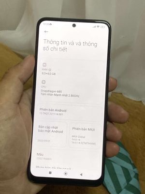 Redmi Note 12 8/128 bán hay gl Android Thấp