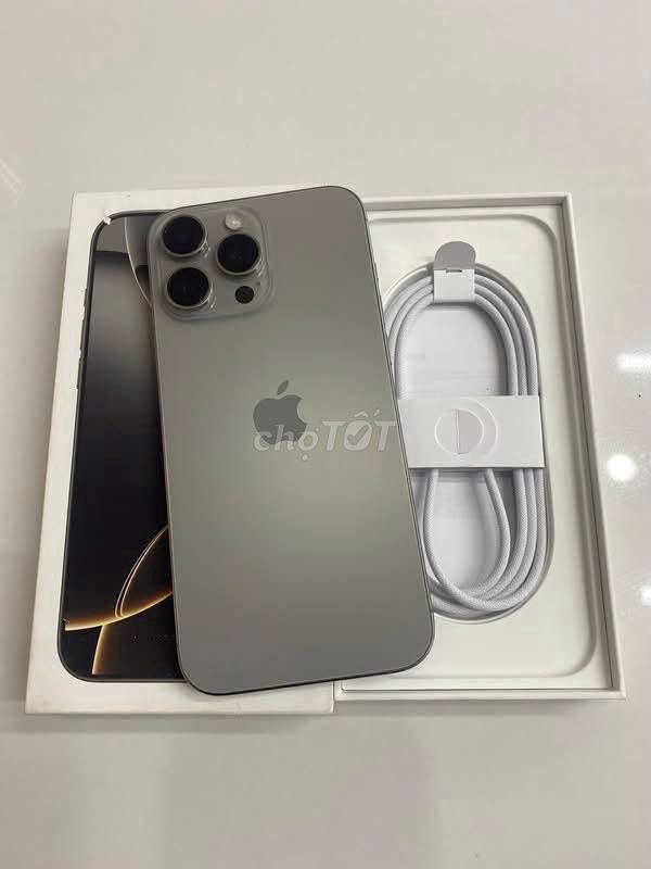Apple iPhone 16 Pro Max 256GB Titan tự nhiên 96%. Mua bán Điện thoại tại Quận 1 Tp Hồ Chí Minh được đăng bởi Hội Đồ Điện Tử hình 1