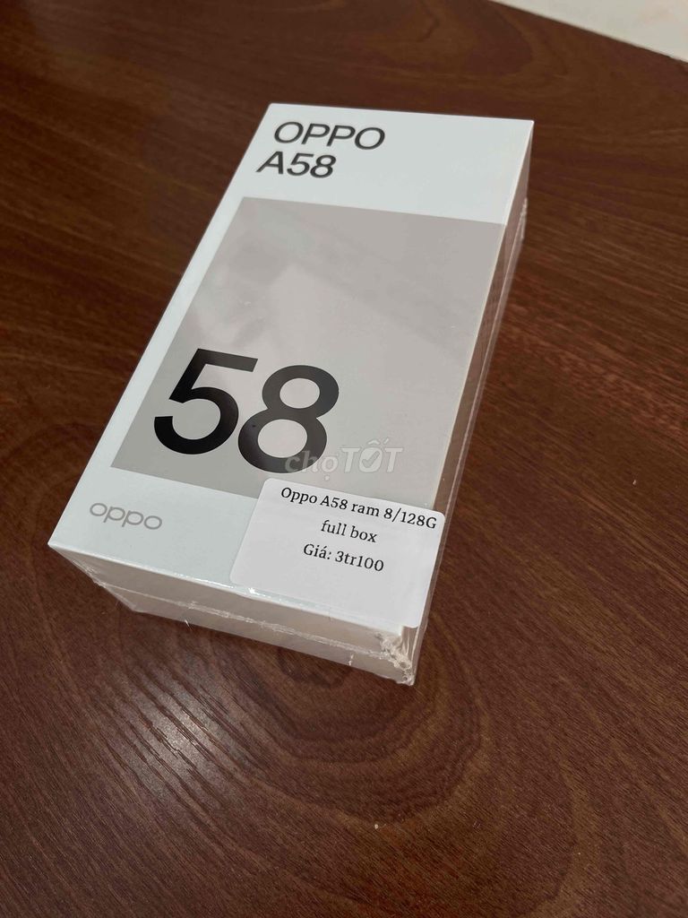 Oppo A58 8GB 128GB Đen 99%. Mua bán Điện thoại tại Thị xã Duyên Hải Trà Vinh được đăng bởi  Nguyen TV hình 1