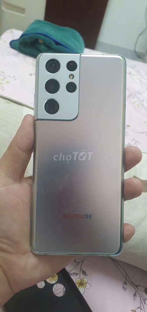 Samsung Galaxy S21 Ultra 12GB Bạc. Mua bán Điện thoại tại Quận 12 Tp Hồ Chí Minh được đăng bởi Phú Quý hình 1