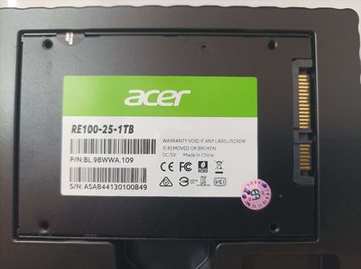 10 ổ SSD ACER SATA III 1TB mới bảo hành hãng 5 năm. Mua bán Linh kiện (RAM, Card...) tại Quận Tân Phú Tp Hồ Chí Minh được đăng bởi Nam Khai